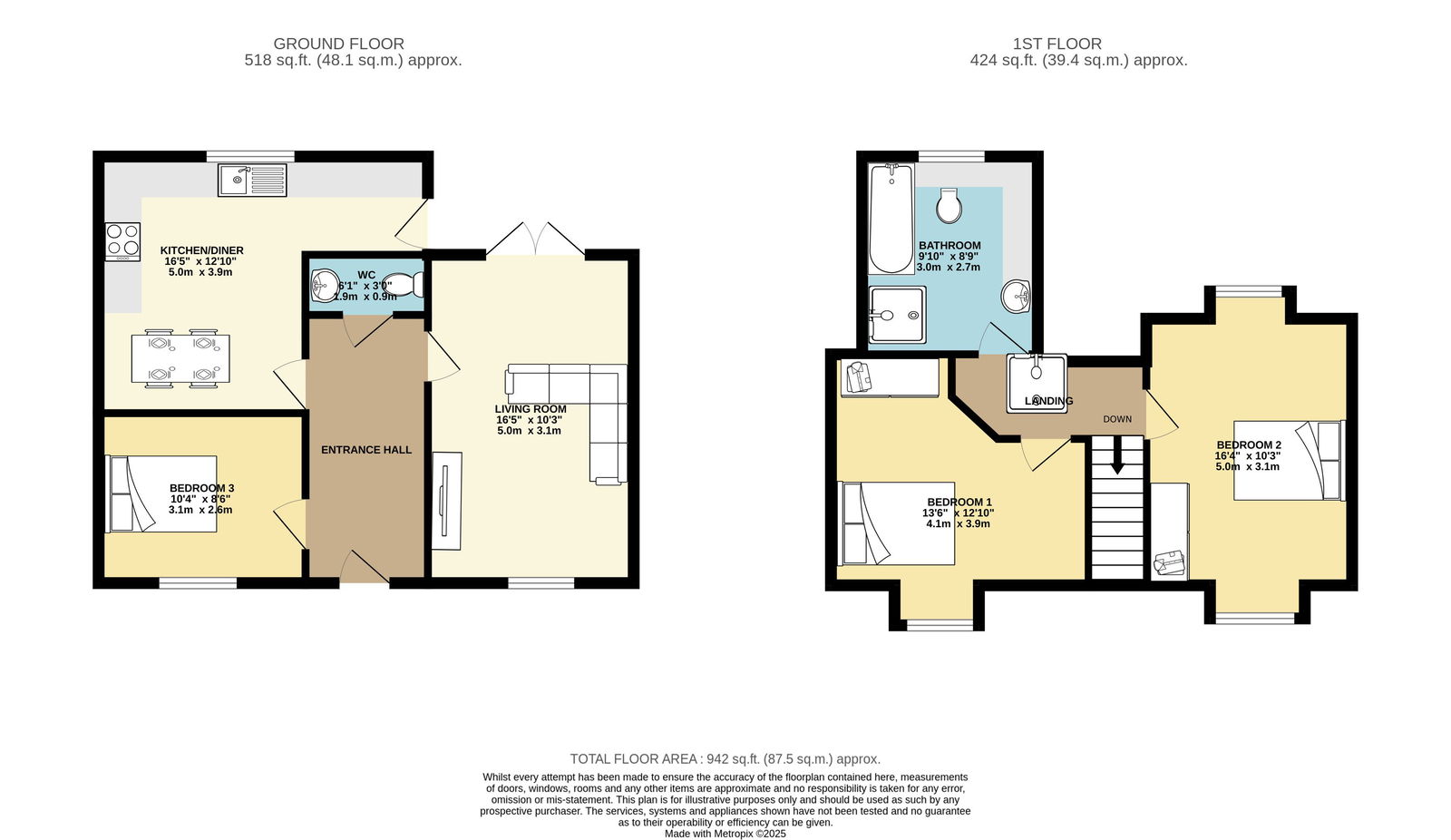 19, Crown Avenue, Wisbech floorplan
