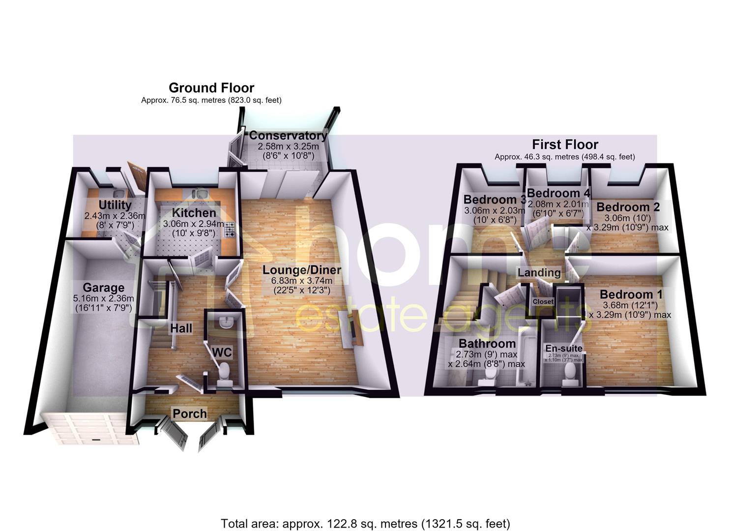 2, Meadowcroft, Hyde floorplan