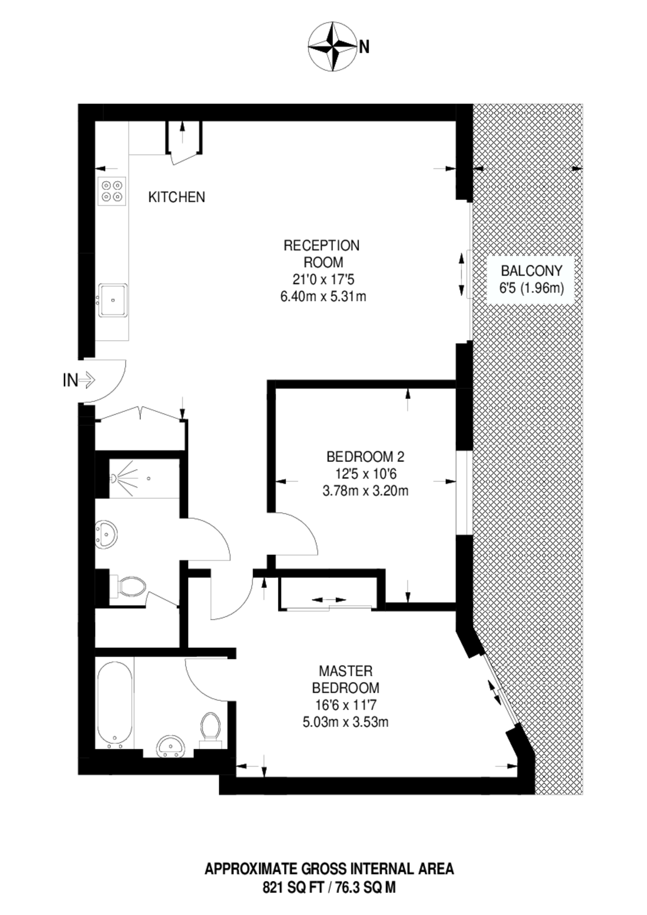 Queenstown Road, Battersea floorplan