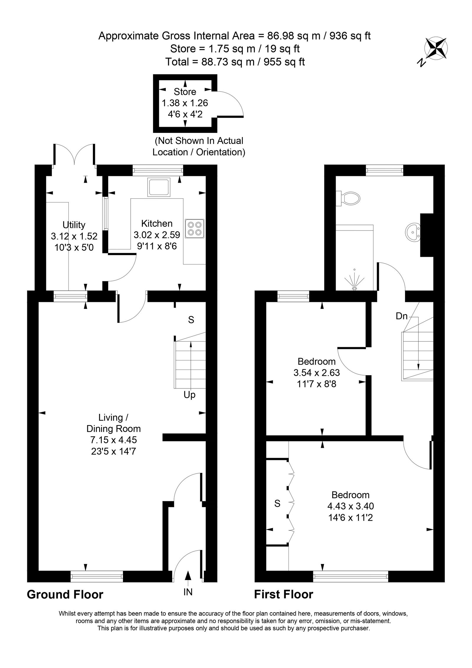 3, Albert Road, Windsor floorplan