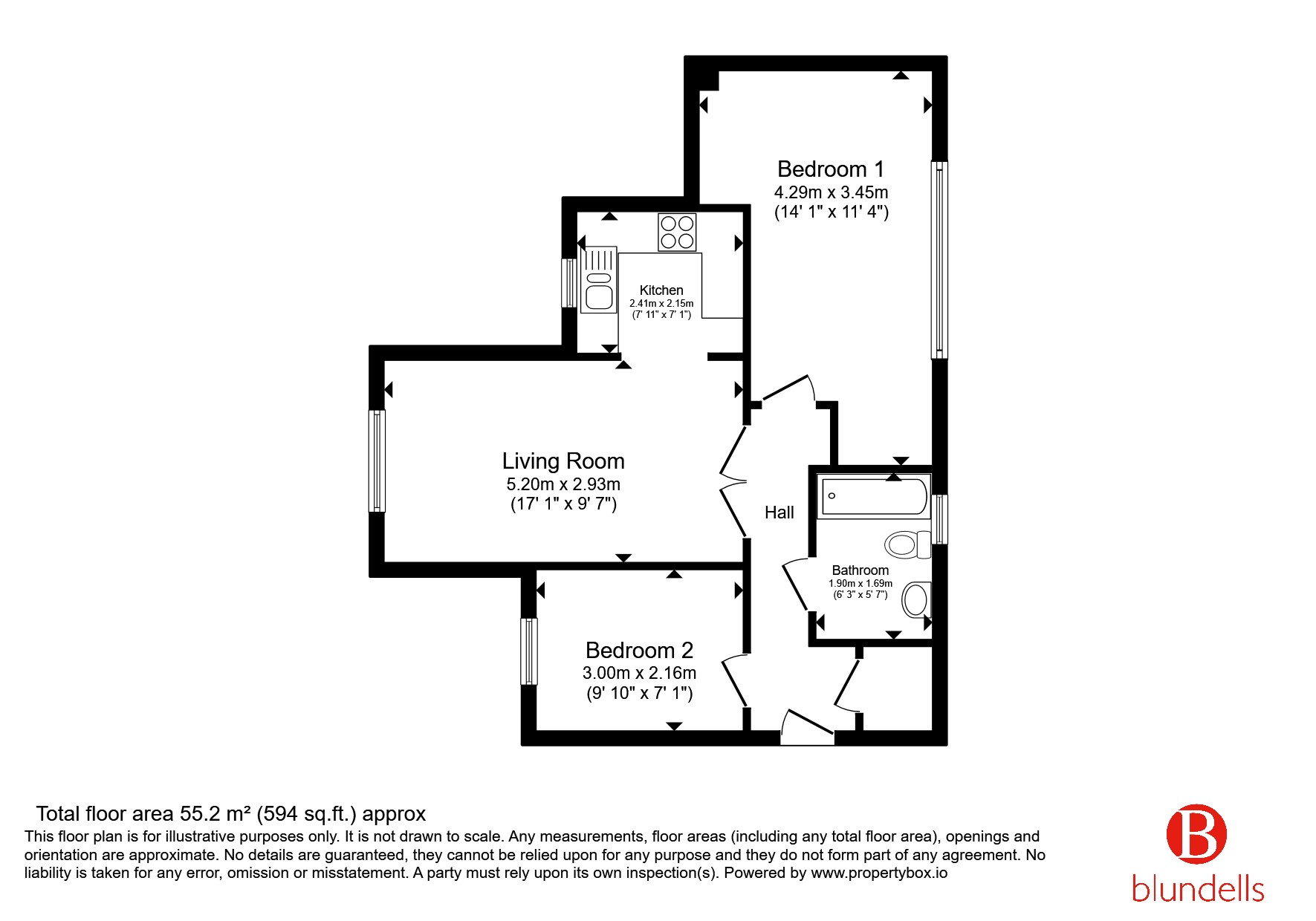 194, Woodhouse Lane, Sheffield floorplan