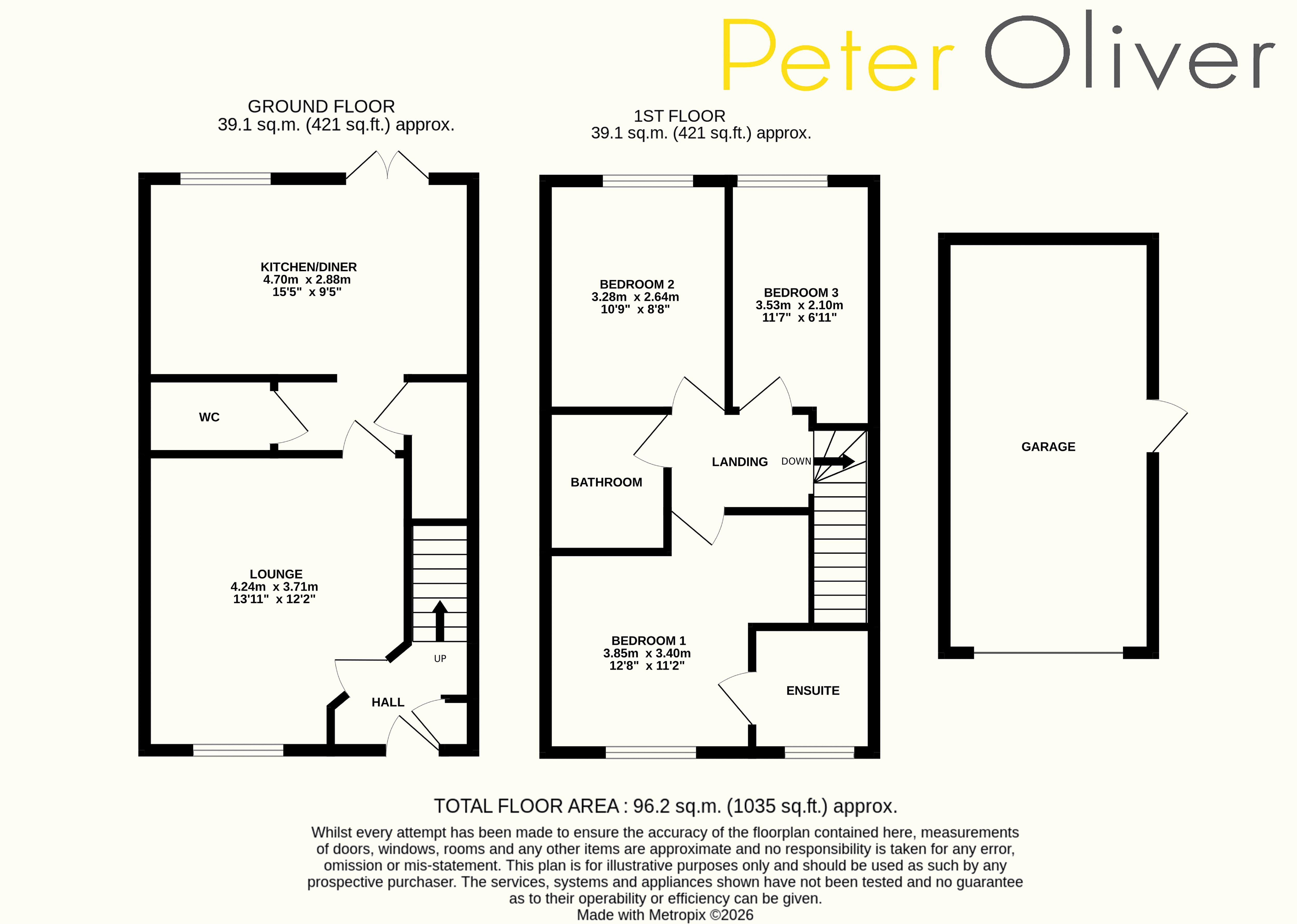 19, Wheatsheaf Avenue, Uckfield floorplan