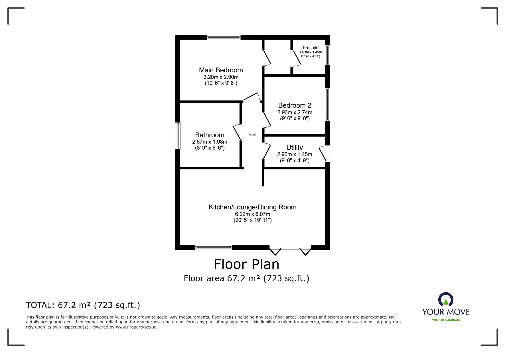 Whitehaven,, Colliery Lane, Swadlincote floorplan