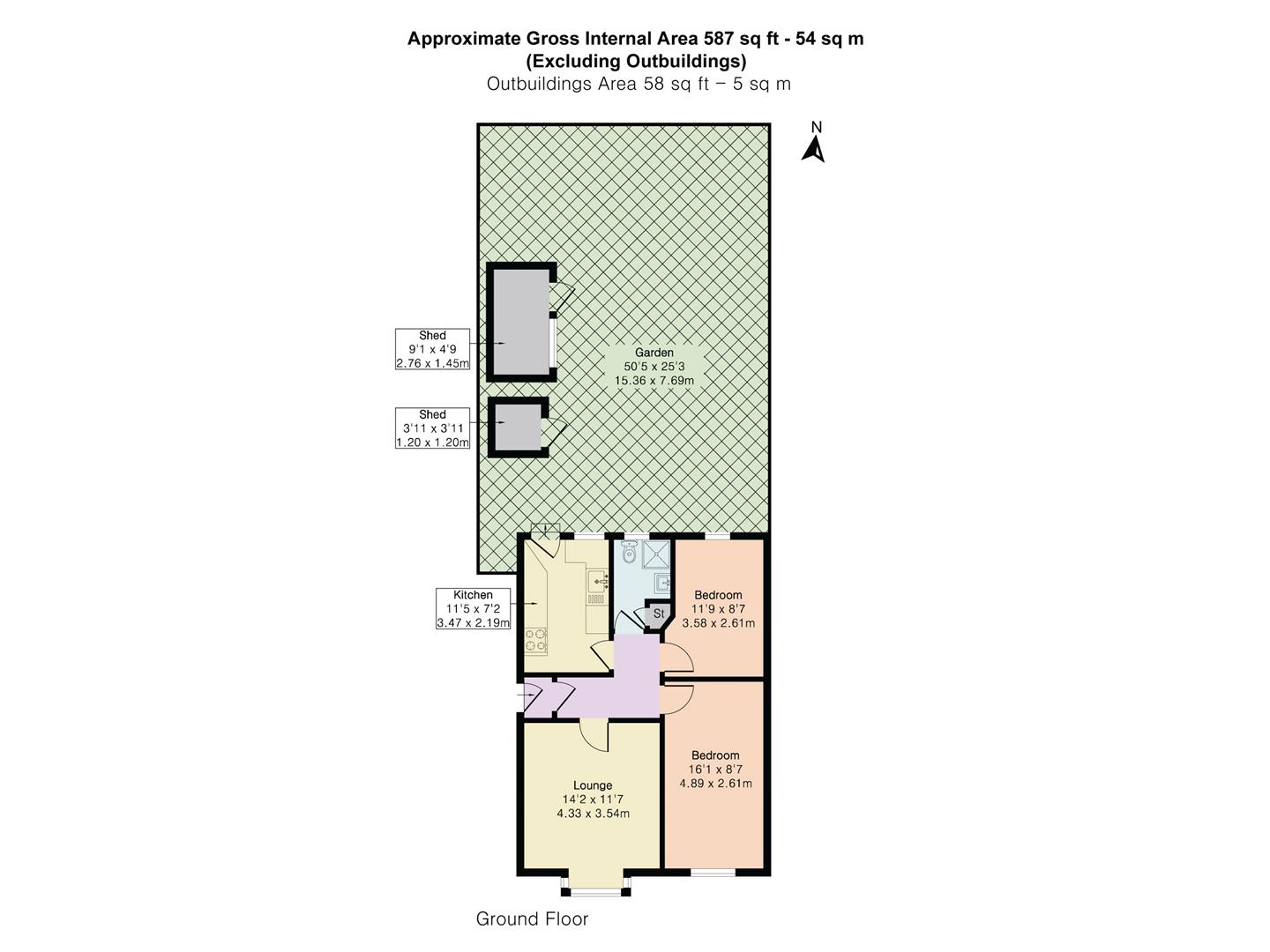 33, Rugby Avenue, Wembley floorplan
