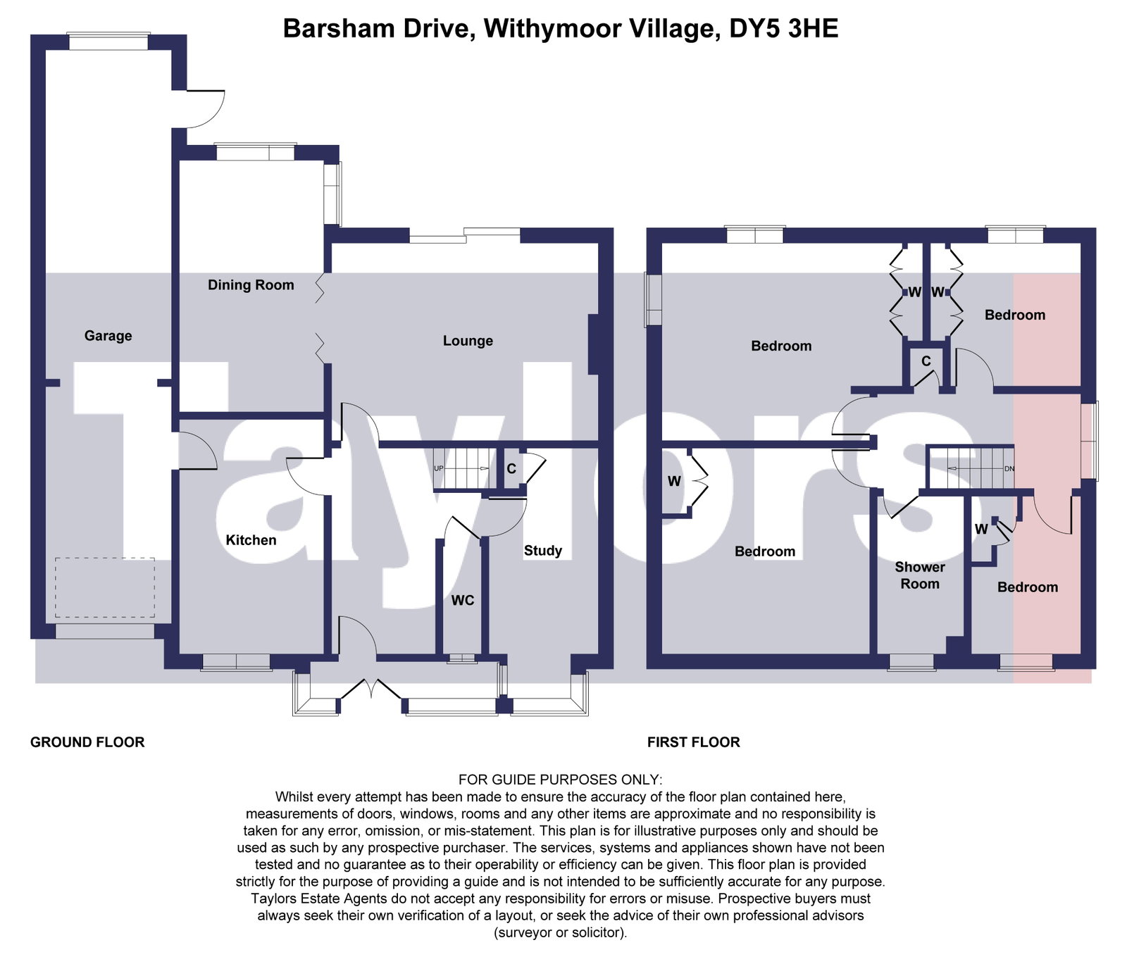 11, Barsham Drive, Brierley Hill floorplan