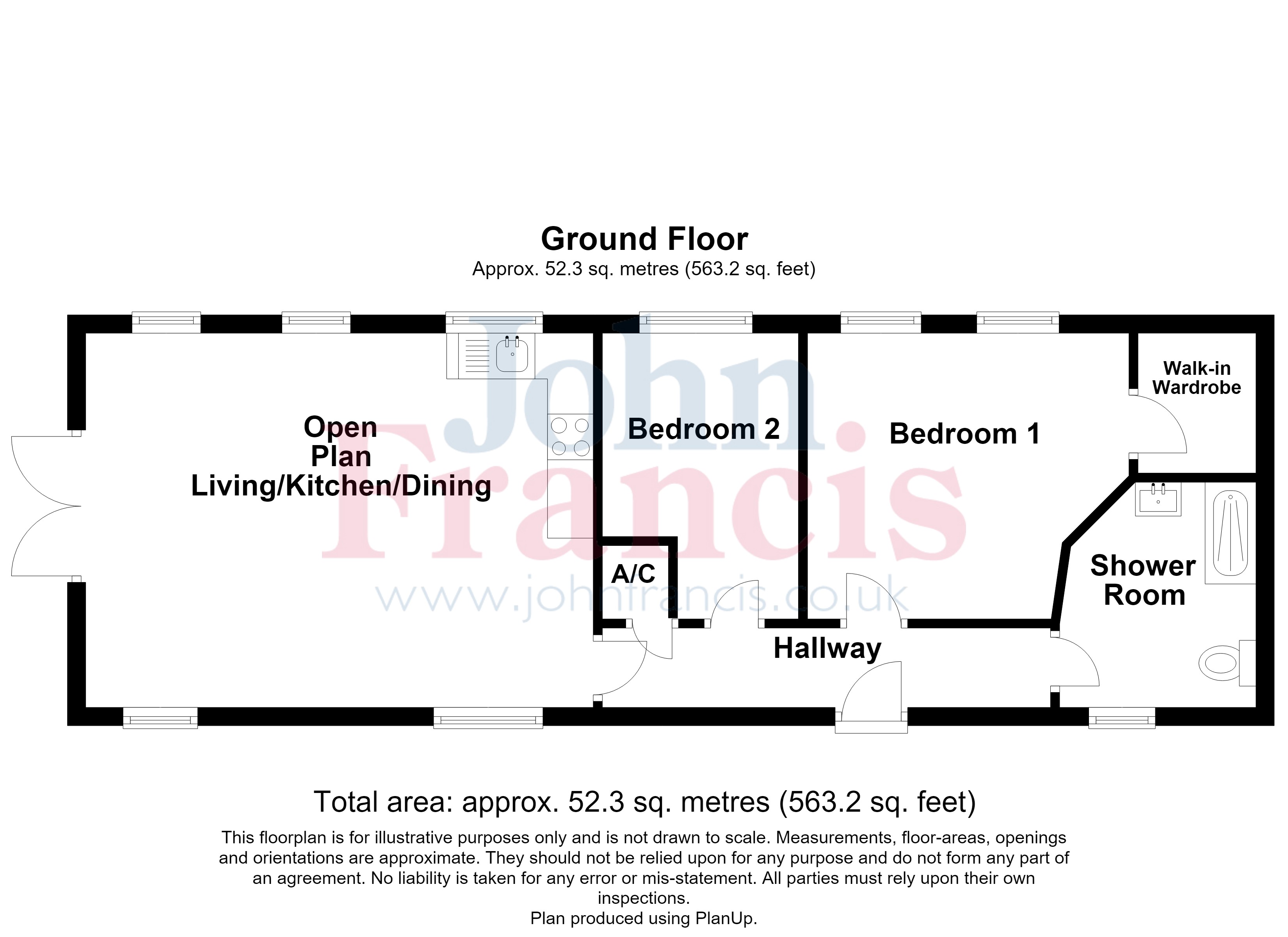 8, Mabws Bridge Caravan Park, Dyfed floorplan