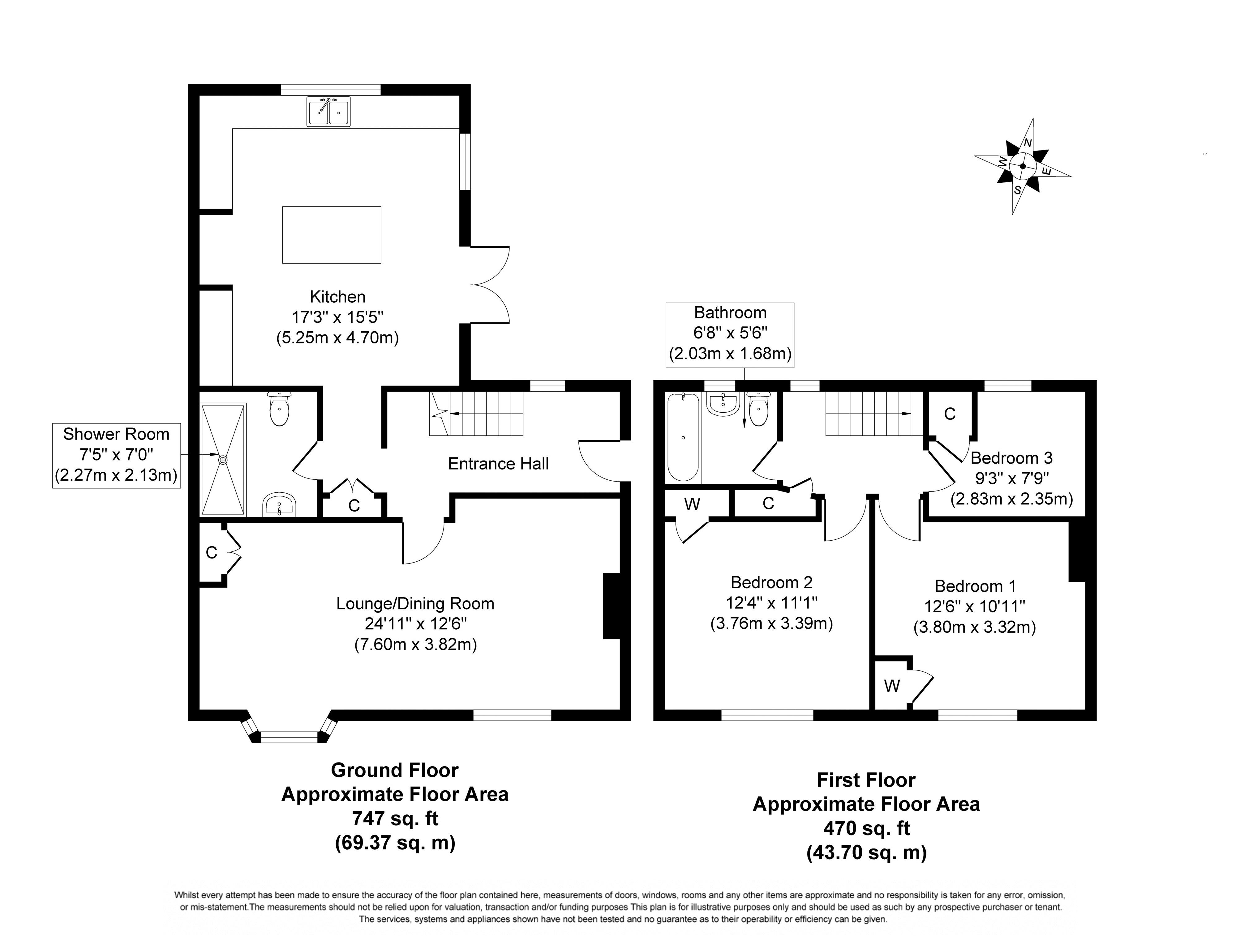 3, Preston Close, Norwich floorplan