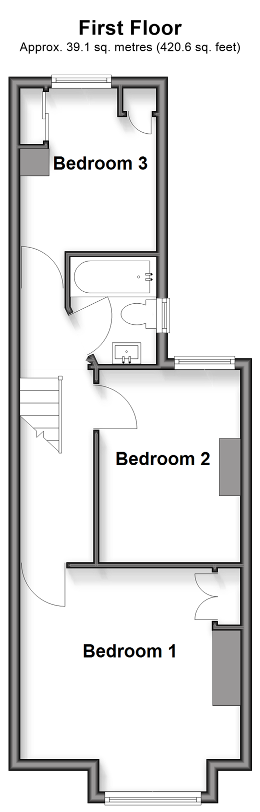 Louisville Avenue, Gillingham floorplan