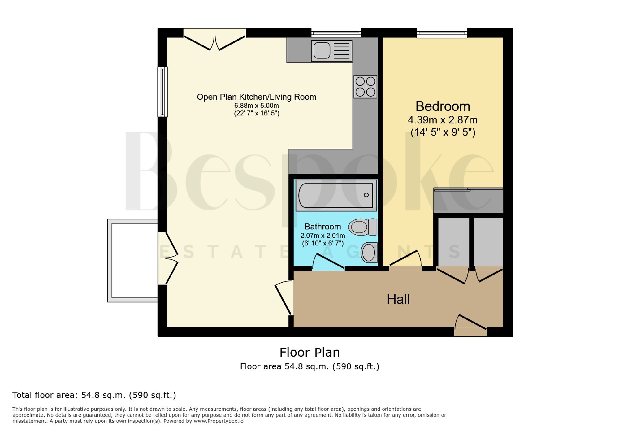 61 Bolton Drive, Reading floorplan