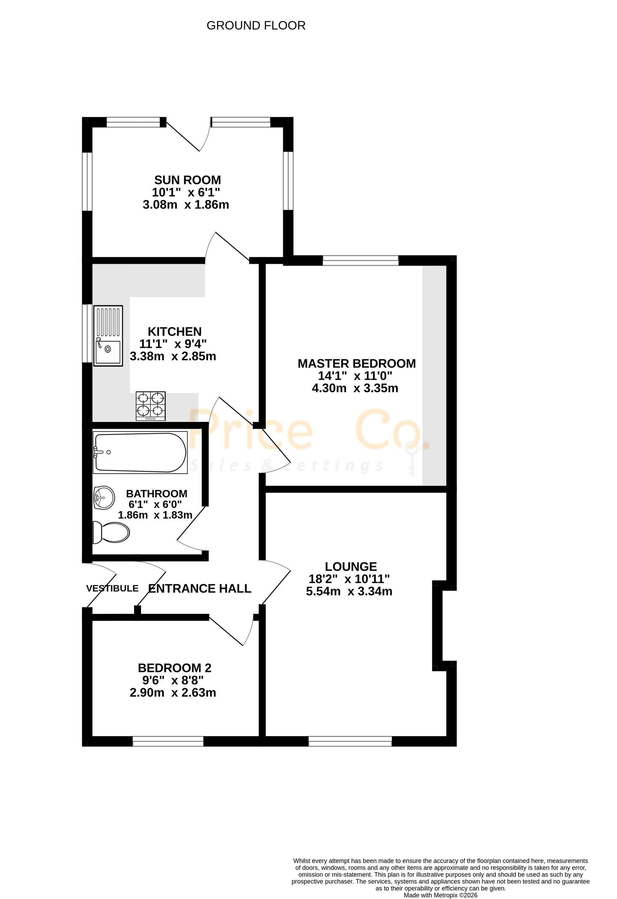 970 Wigan Road, Bolton floorplan