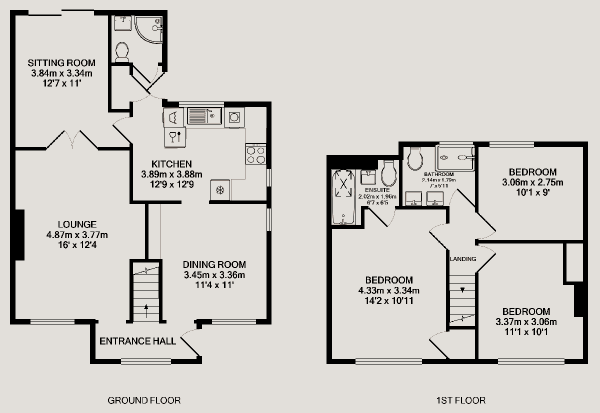189, Forest Road, Loughborough floorplan