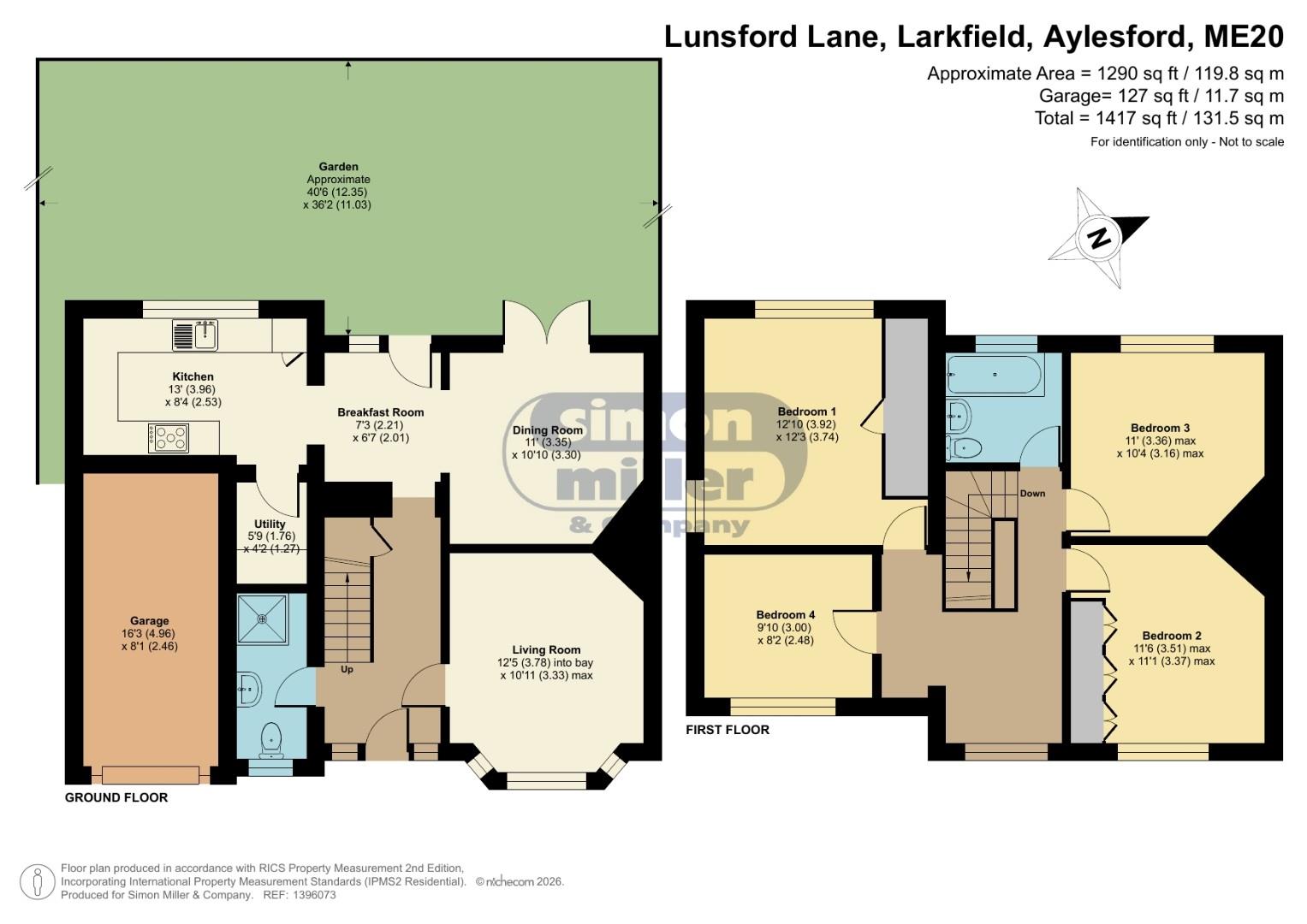 323, Lunsford Lane, Aylesford floorplan