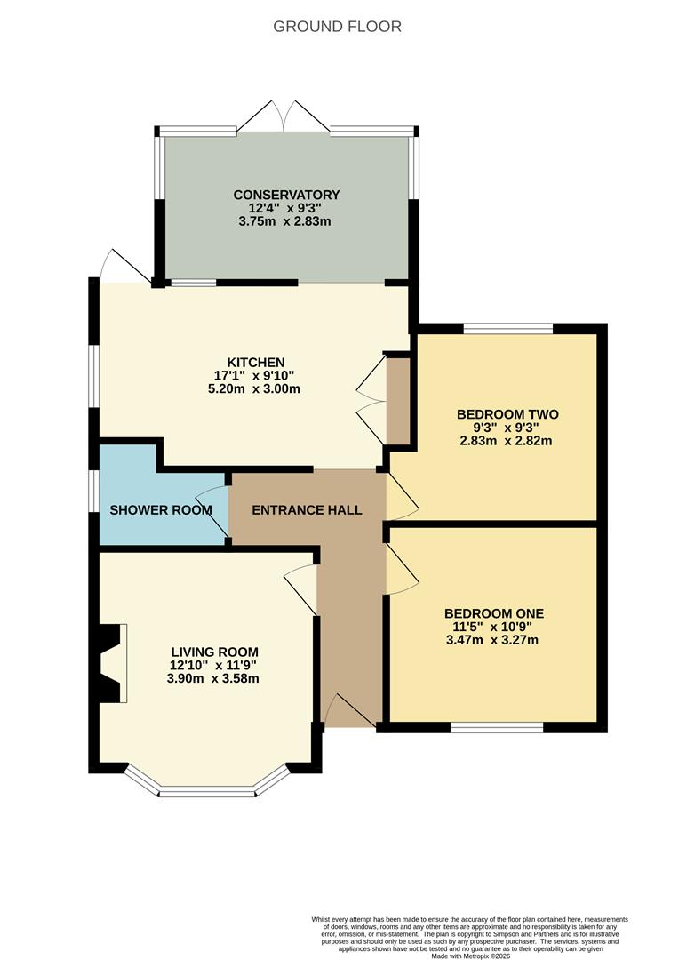 25, Ferndale Road, Northampton floorplan