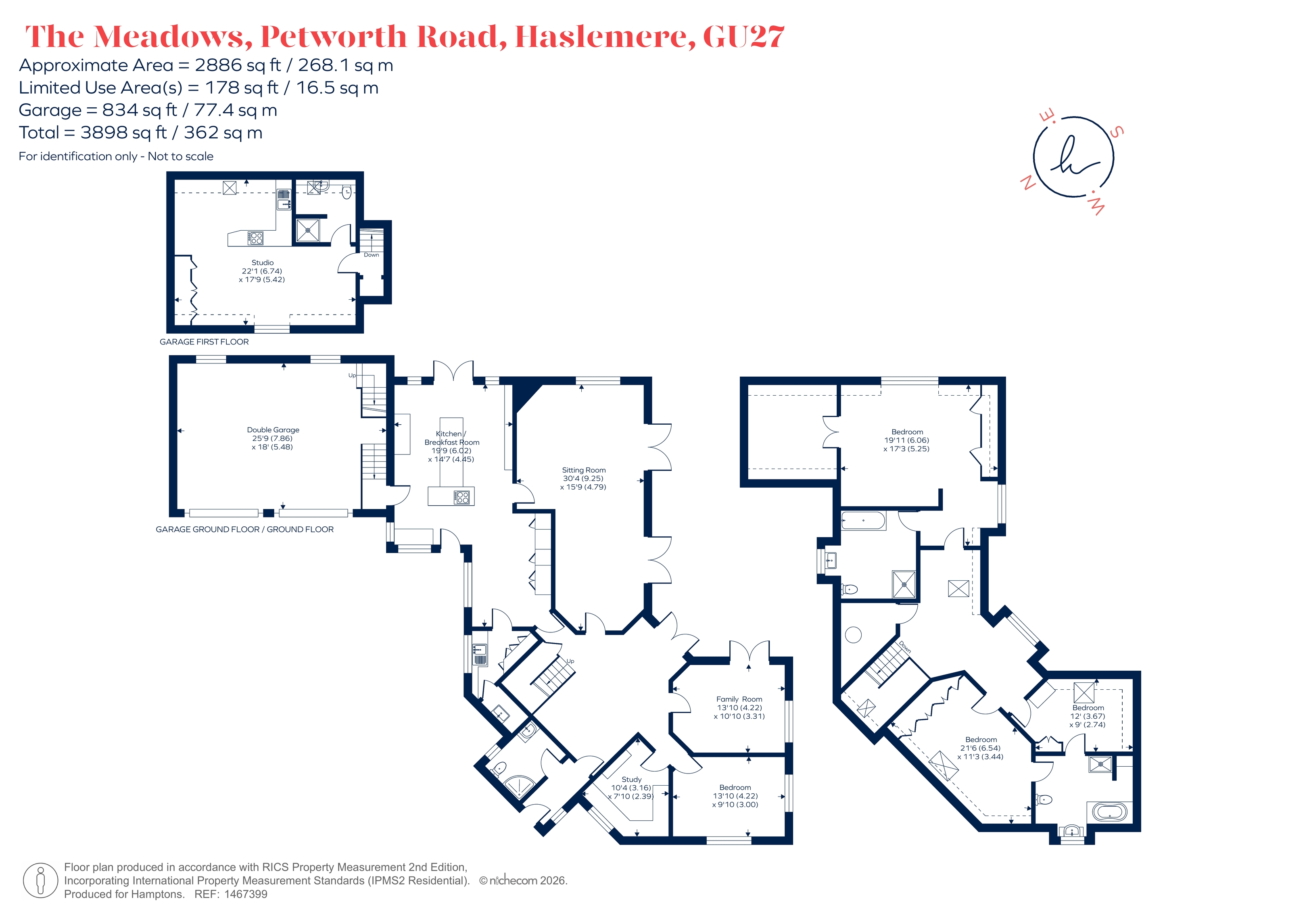 The Meadows, Petworth Road, HASLEMERE floorplan