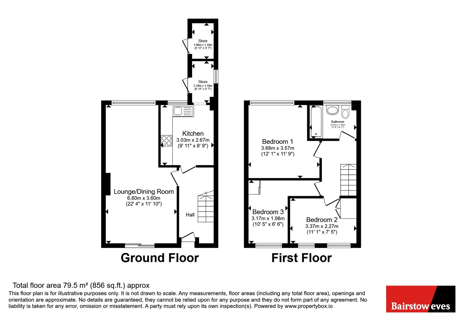 5, Glenlivet Gardens, Nottingham floorplan