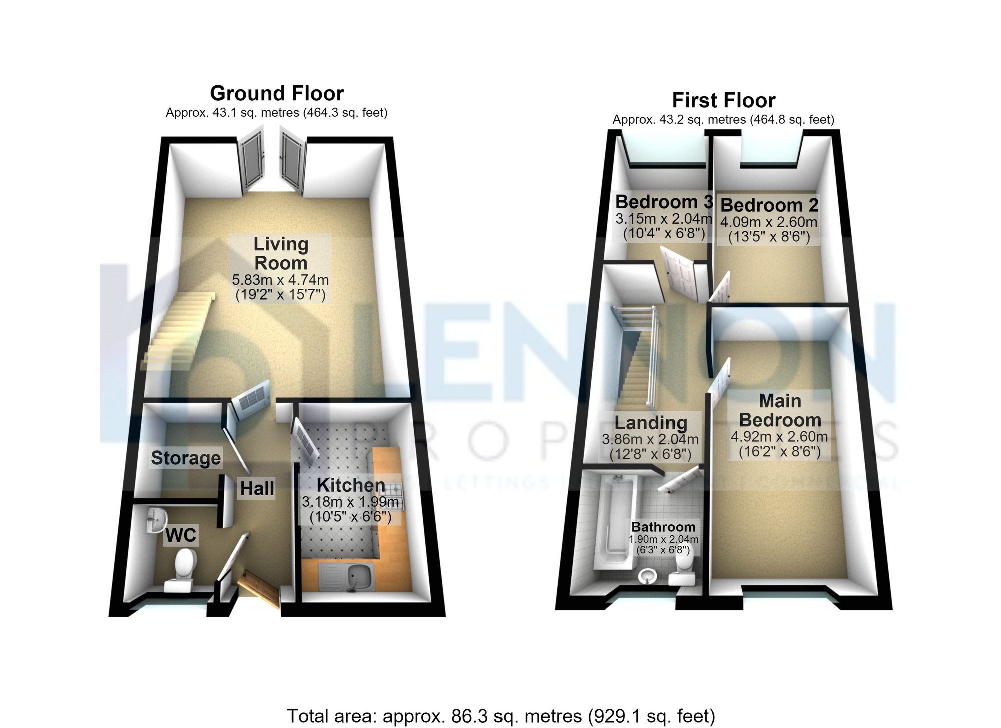 10 Hunters Lodge Oakwood Avenue, Newbiggin-By-The-Sea floorplan
