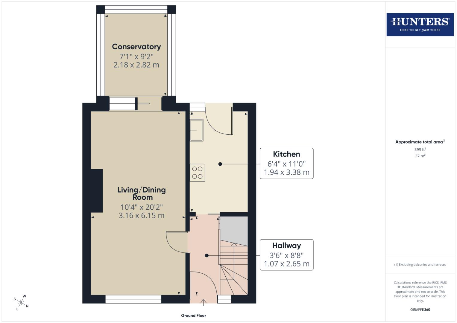 15, Caledonian Crescent, Annan floorplan