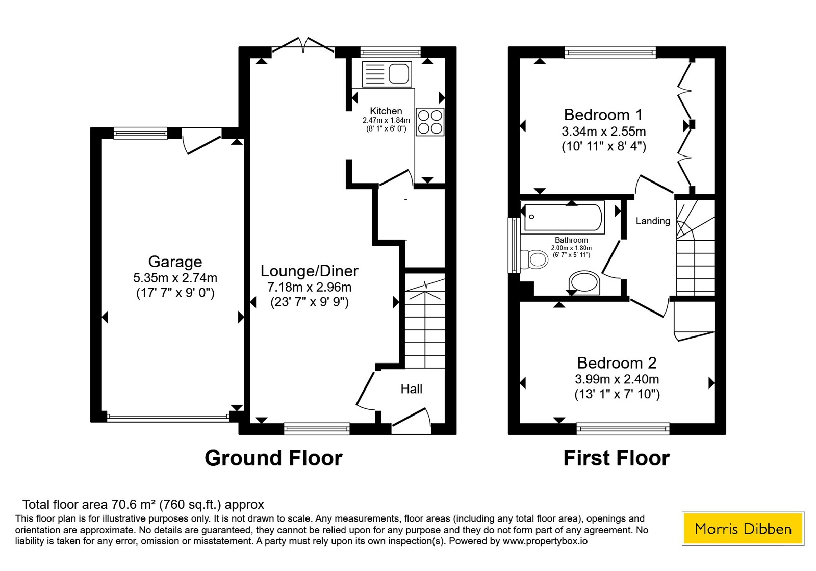 6, Chandlers Close, Hampshire floorplan