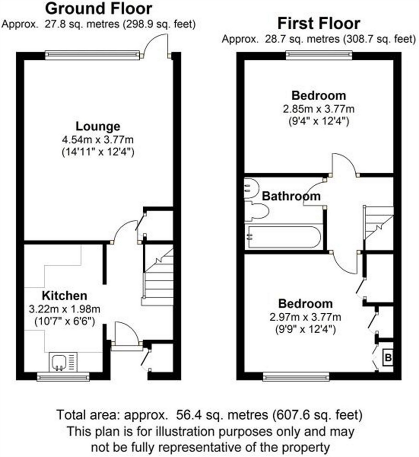 2 Bedrooms Terraced house for sale in Kennedy Gardens, Sevenoaks, Kent TN13