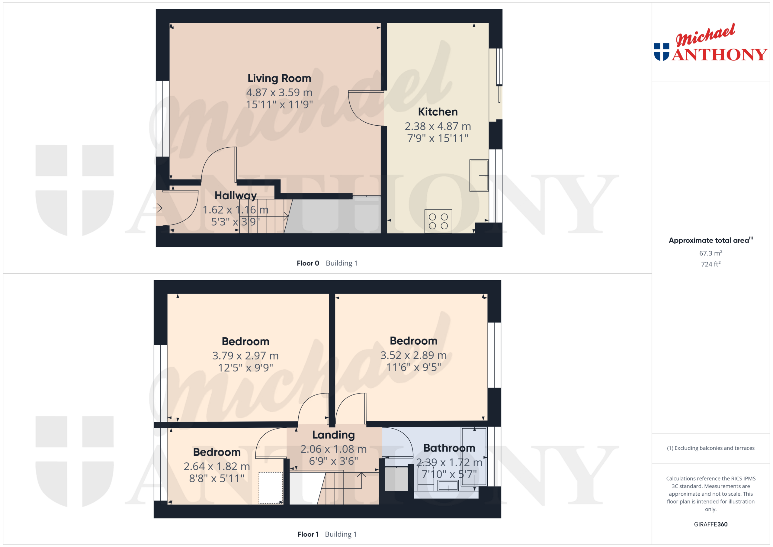 85 Bideford Green, Leighton Buzzard floorplan