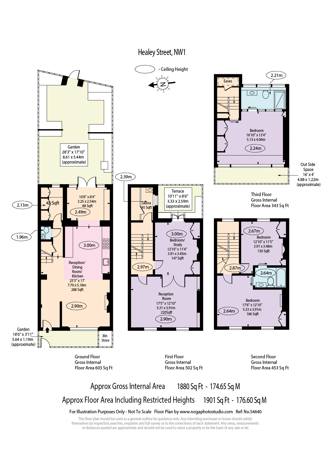 21, Healey Street, London floorplan