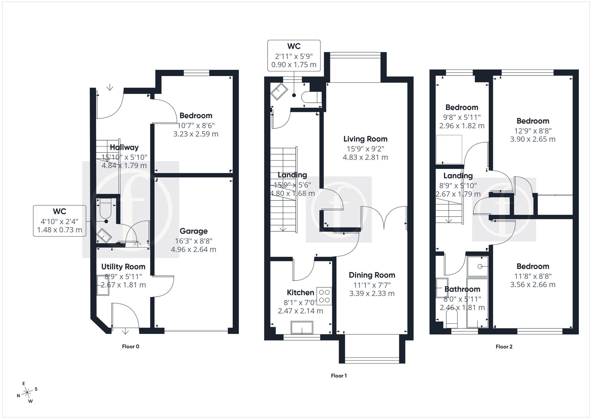14 Rectory Court, Southampton floorplan