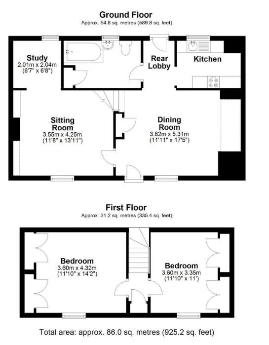 18, Mill Street, Ely floorplan