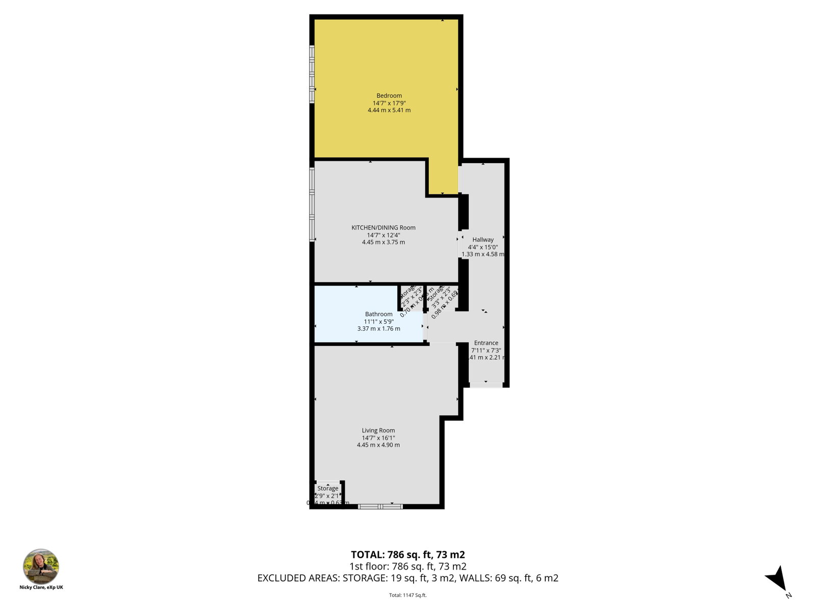 The Old Wesleyan School,Apartment 1, Chapel Street, High Peak floorplan