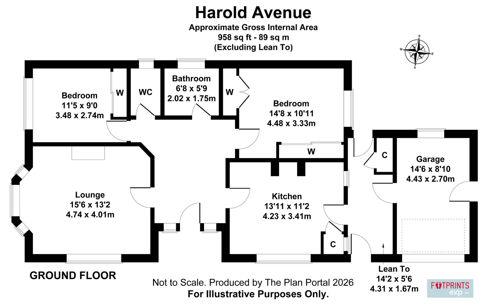 1, Harold Avenue, Westgate-on-sea floorplan