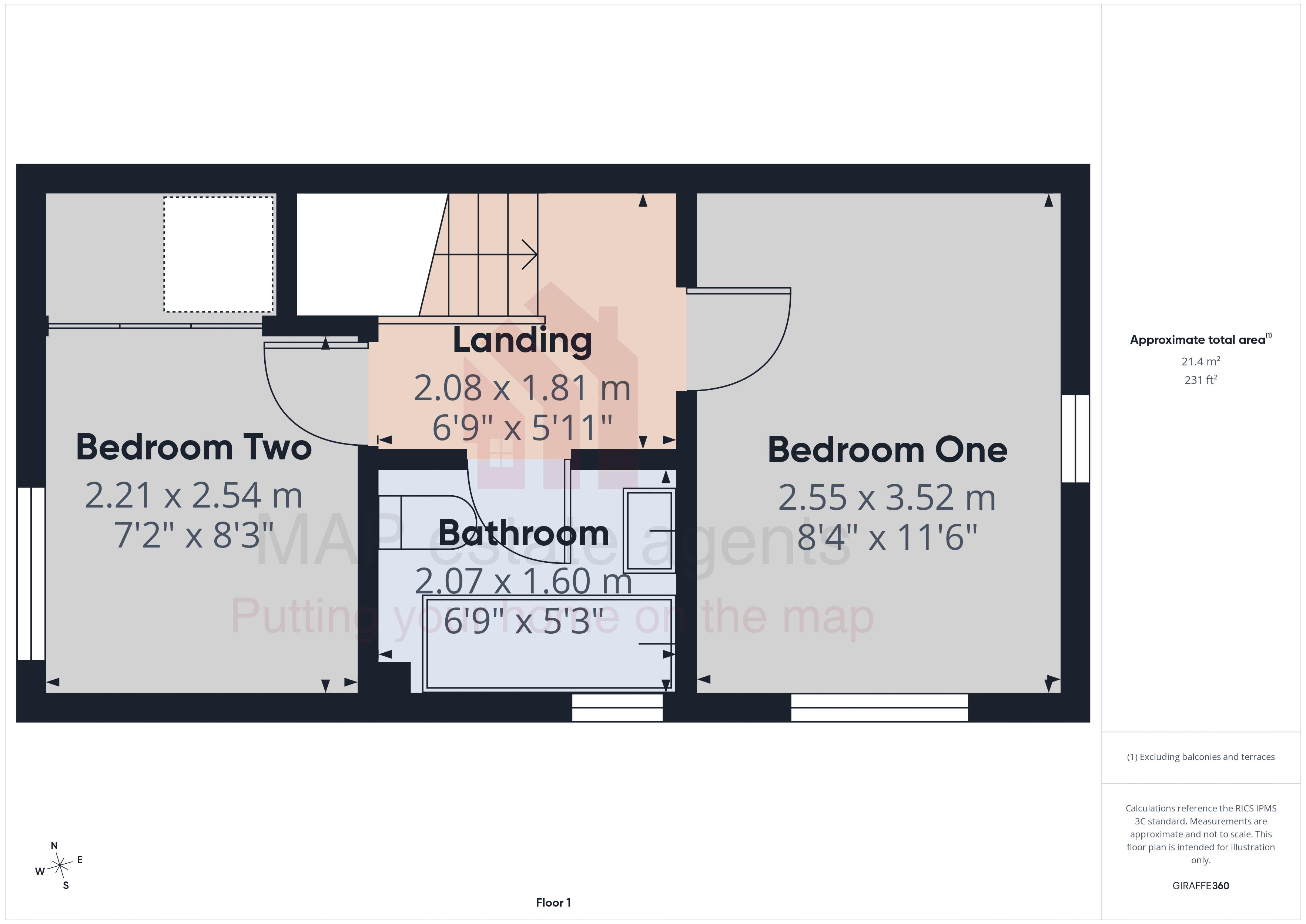 8, Jubilee Place, Camborne floorplan