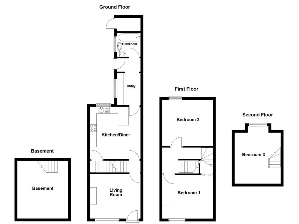 11, Hendon Street, Sheffield floorplan