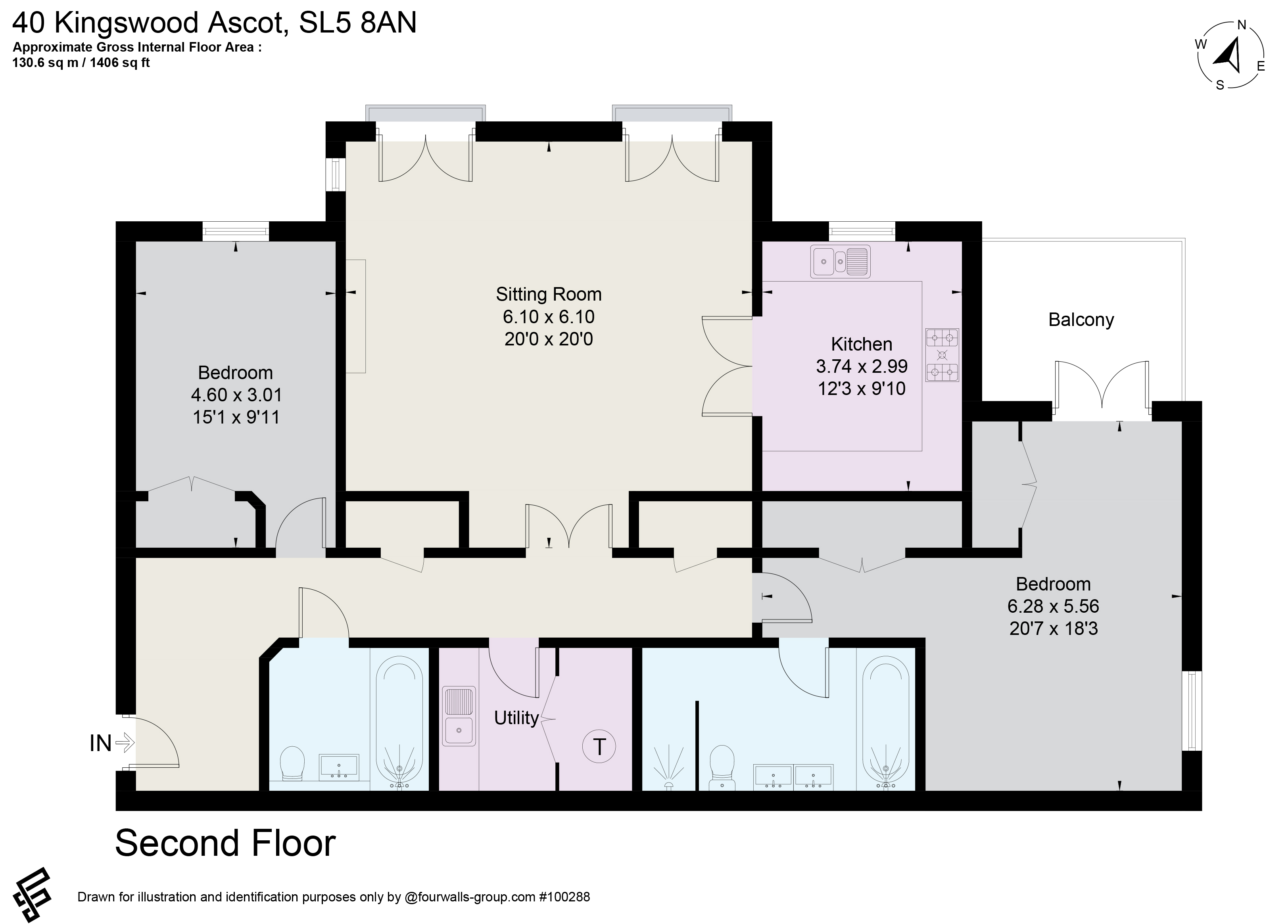 40, Kingswood, Ascot floorplan