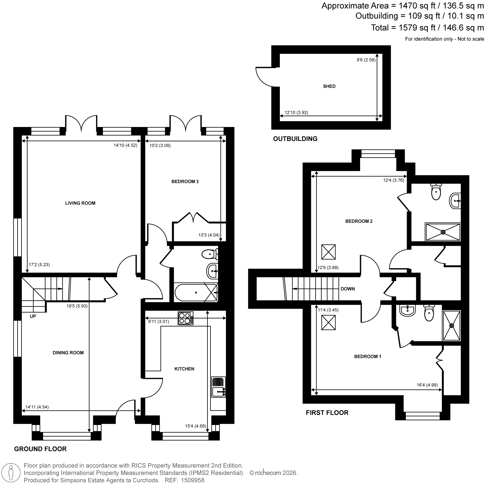 7 Annaleigh Place,, Rydens Grove, Walton-on-Thames floorplan