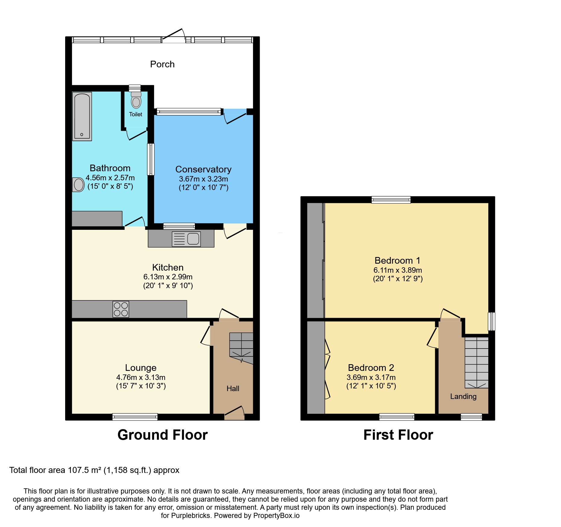 59, High Street, Swinefleet floorplan