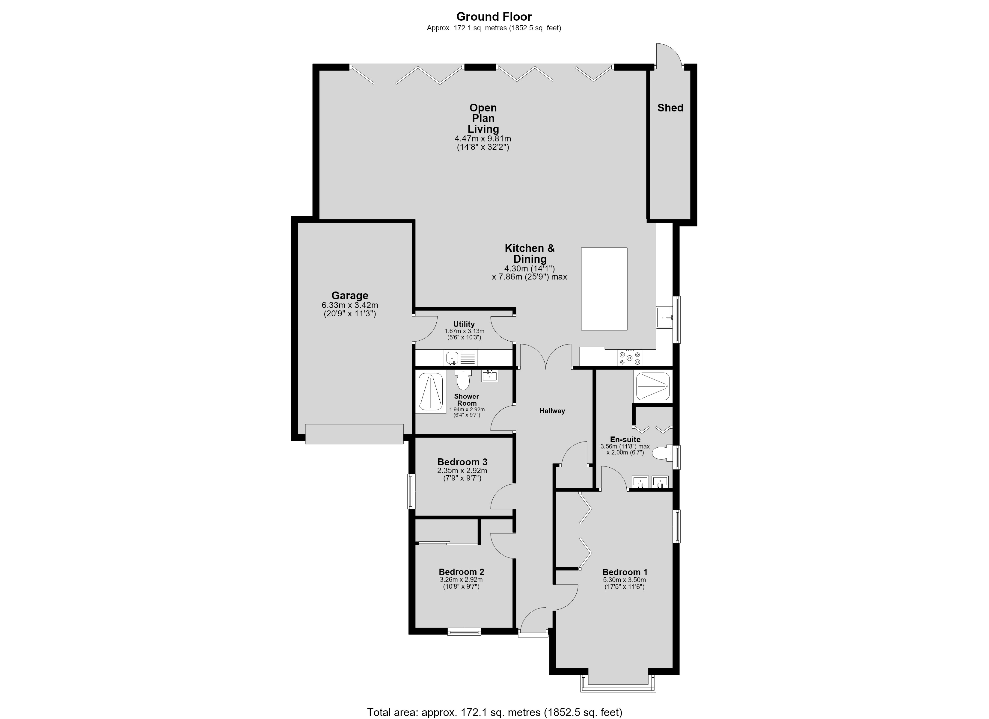 Fen Road, Lincoln floorplan