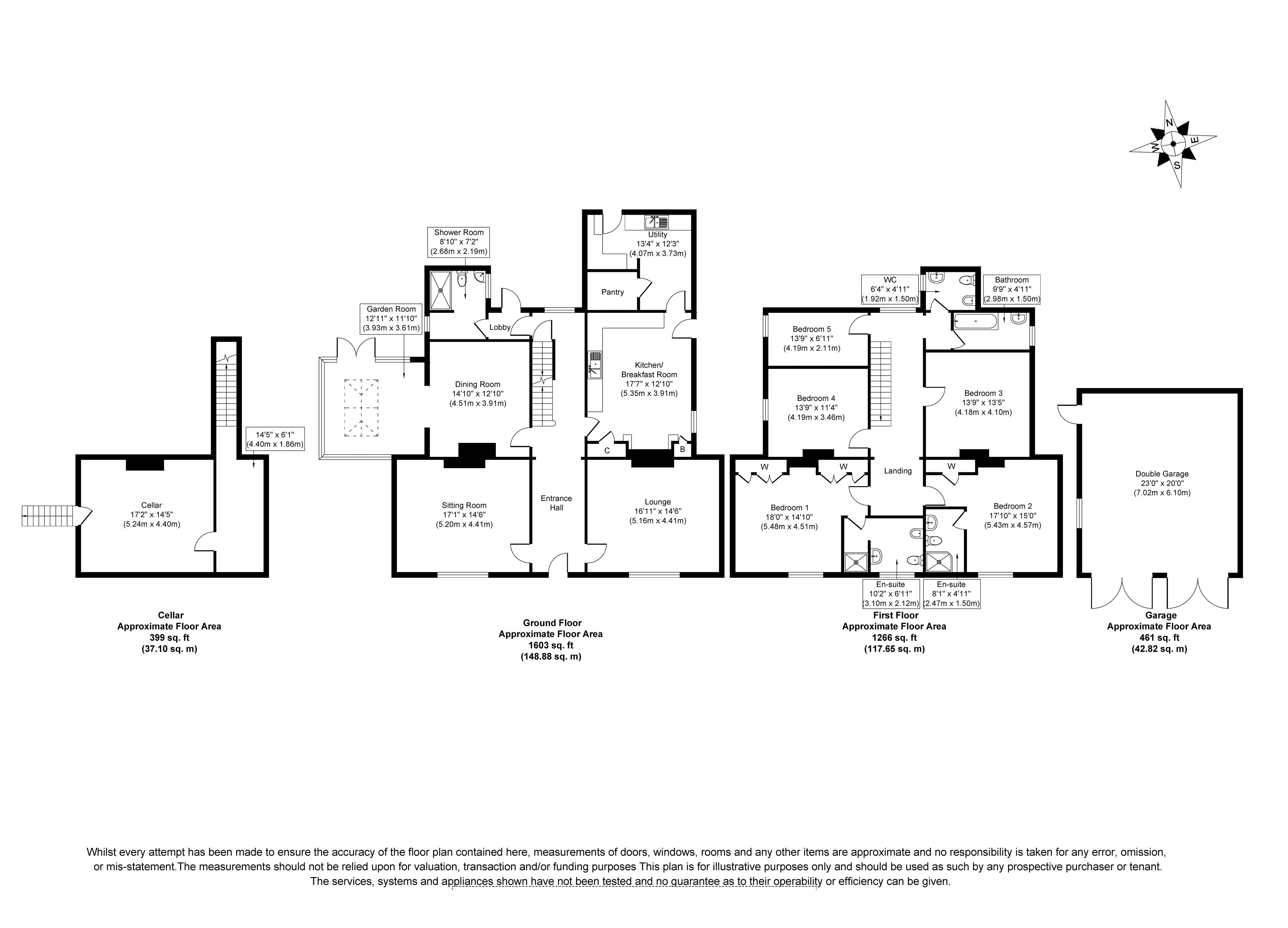 94, The Street, Norwich floorplan