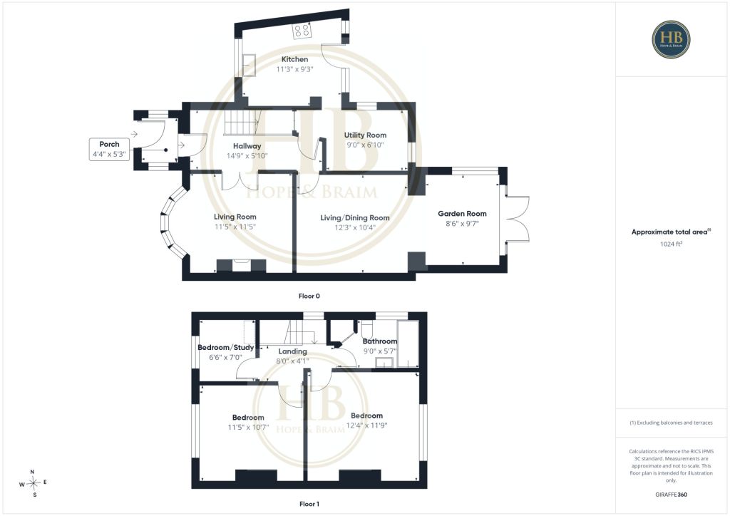 117, Coach Road, Whitby floorplan