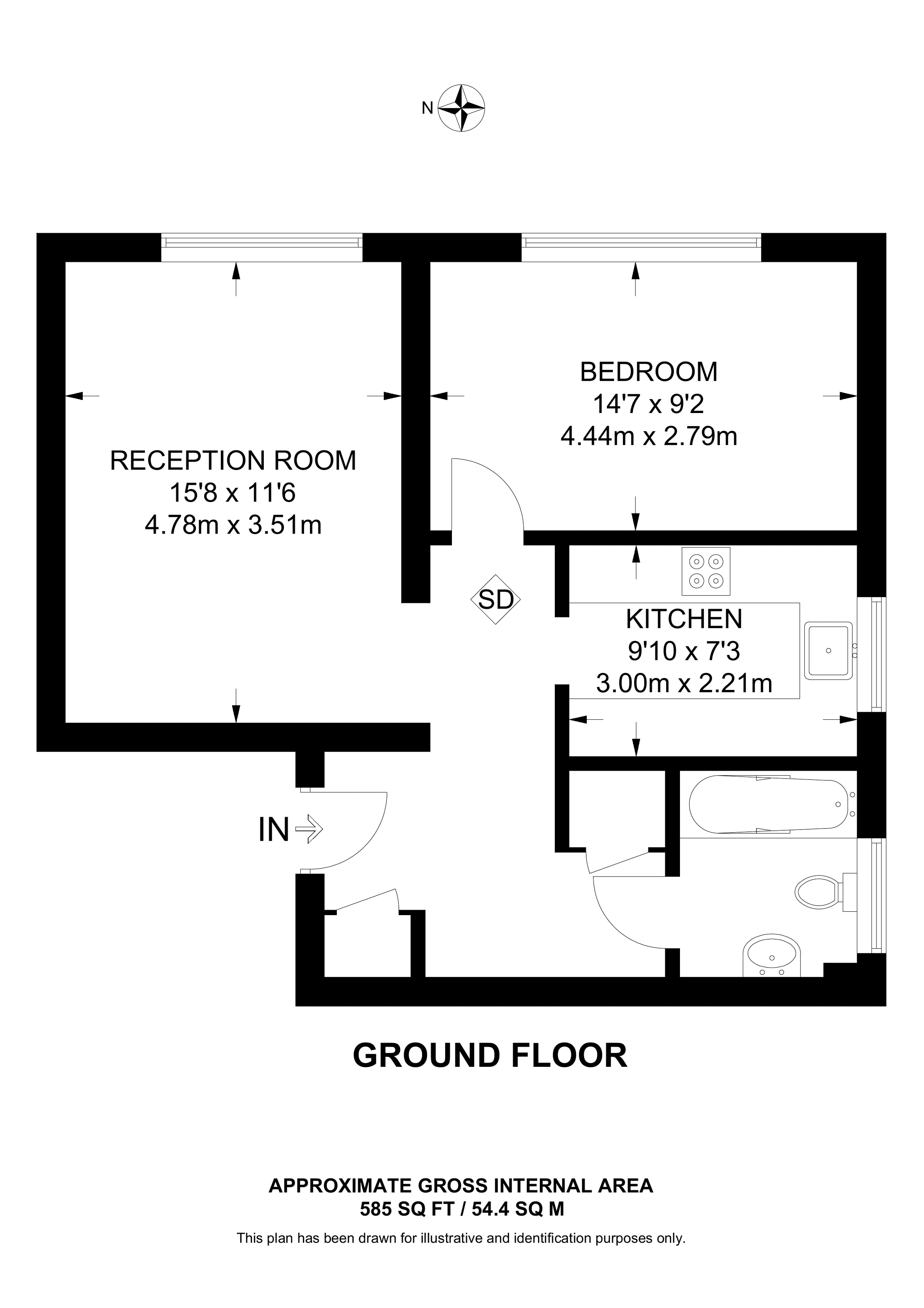 Allen Edwards Drive, Nine Elms floorplan