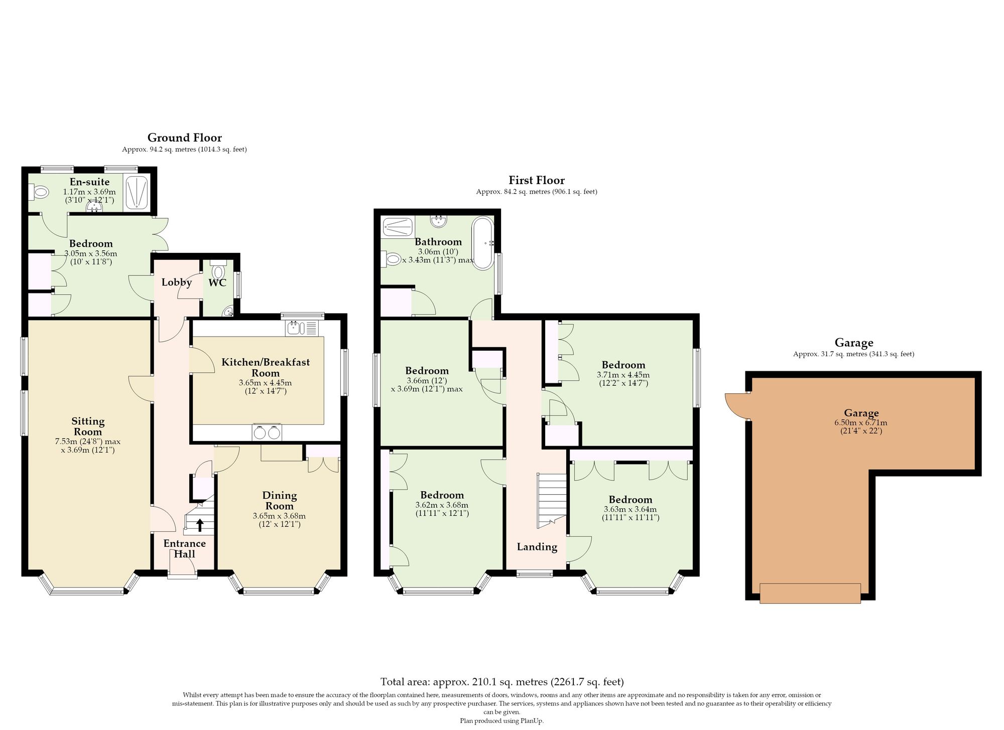 Providence House Pound Road, Beccles floorplan