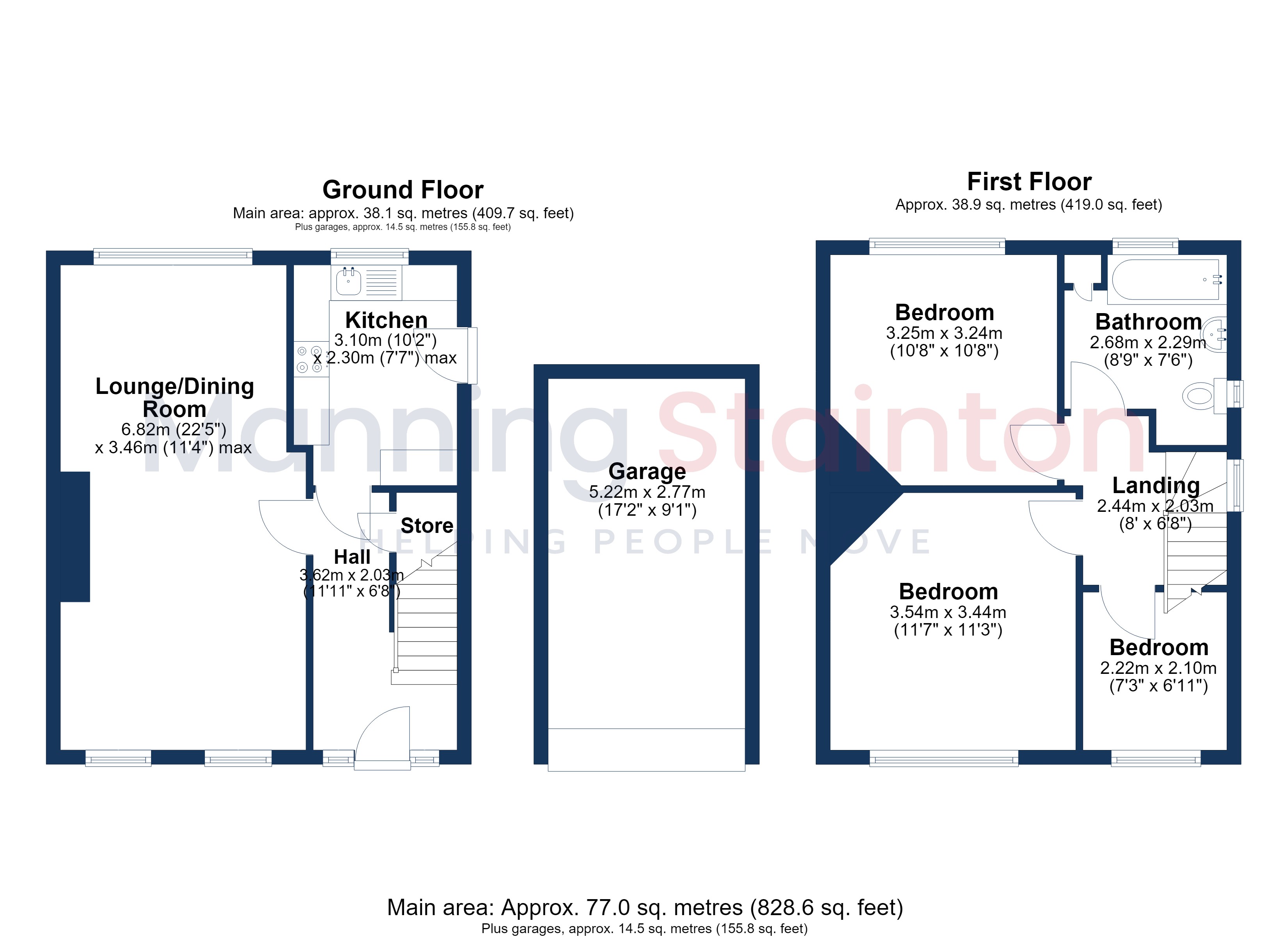 6, Wike Lane, Leeds floorplan