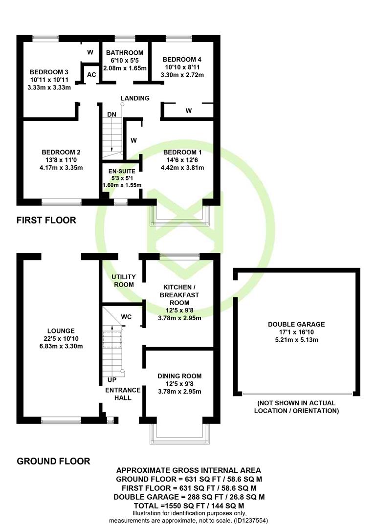 34, Betteridge Drive, Rownhams floorplan
