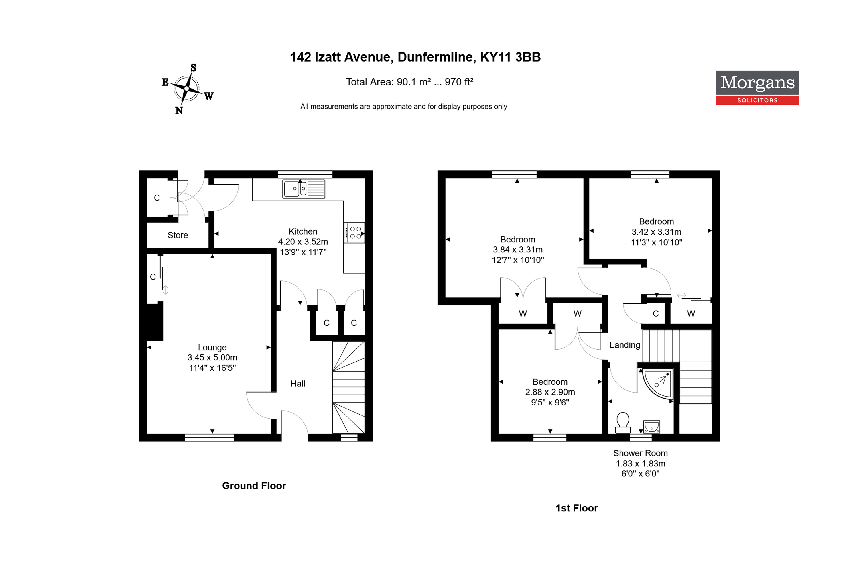142, Izatt Avenue, Dunfermline floorplan