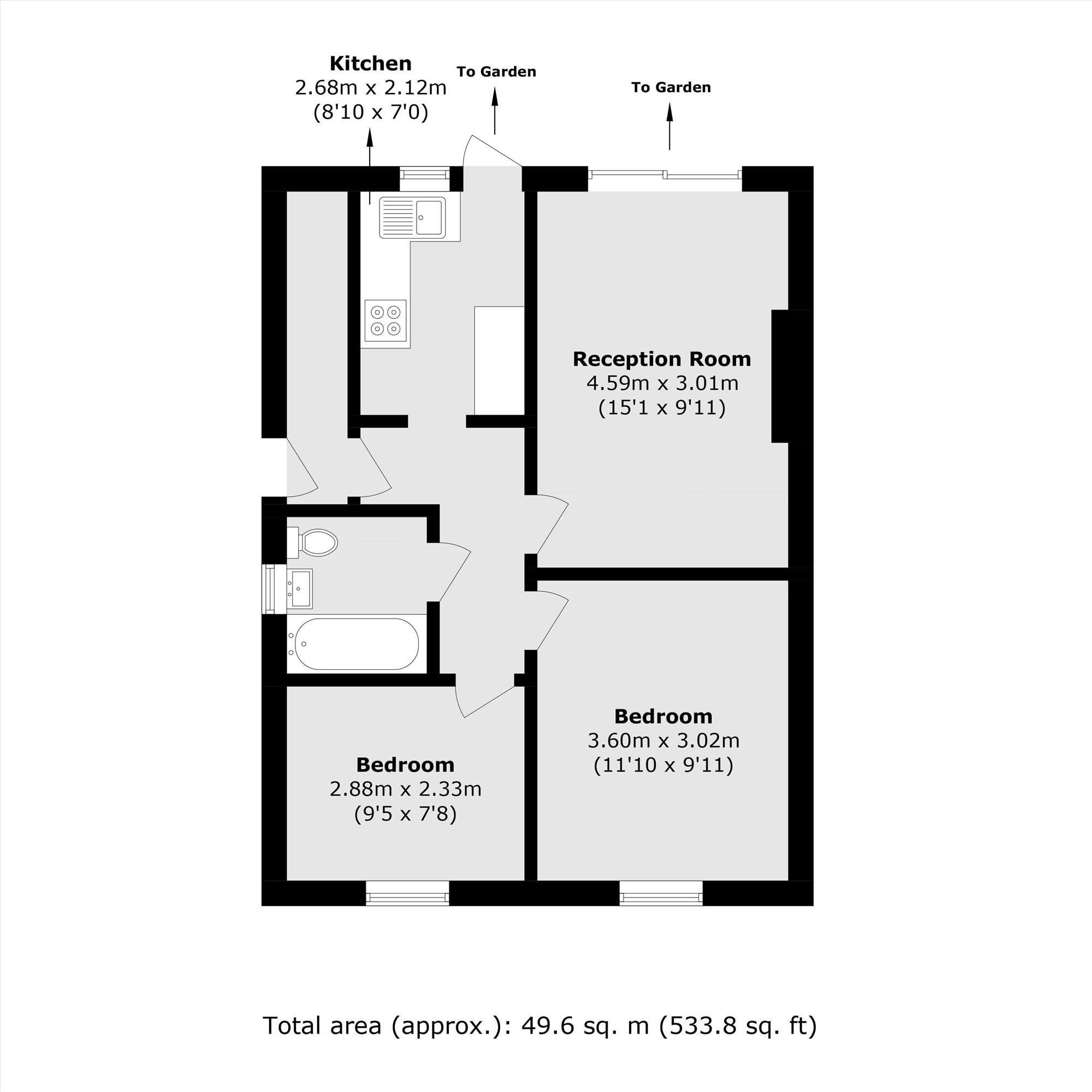 46, Colomb Street, London floorplan