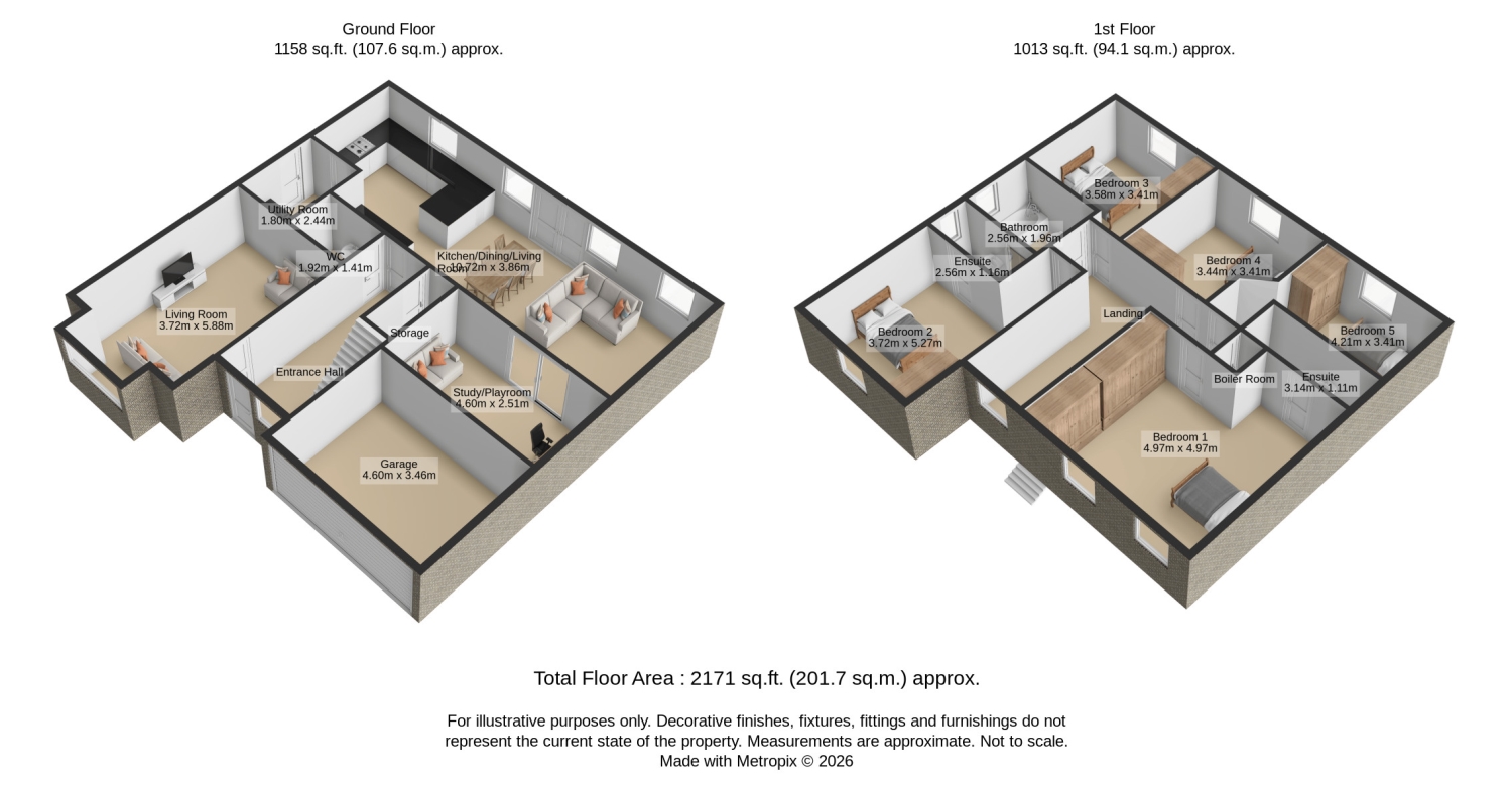 8, Camplin Close, Pontefract floorplan