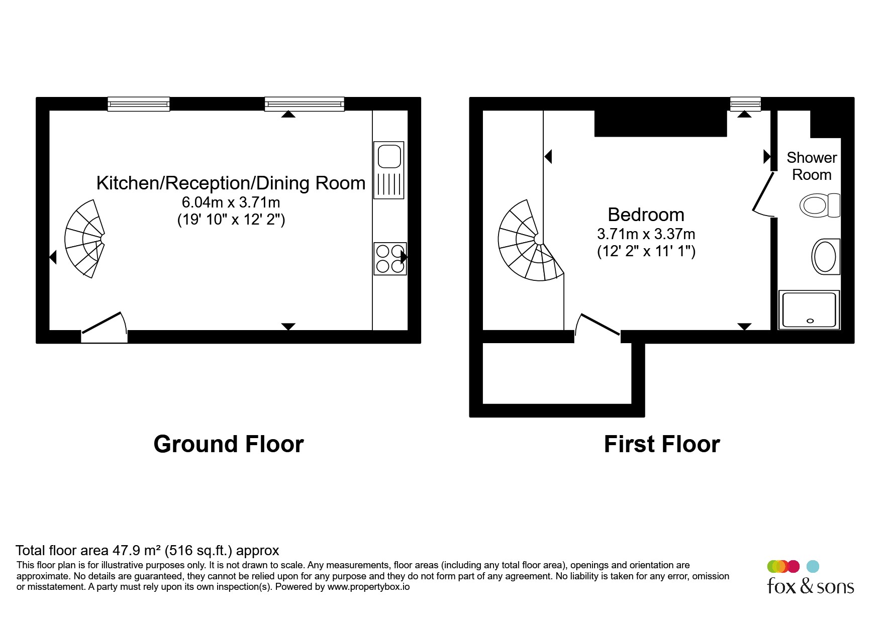 7, Old Chapel Mews, Fareham floorplan