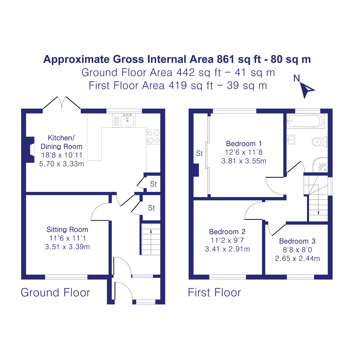 38, Beech Crescent, Kidlington floorplan