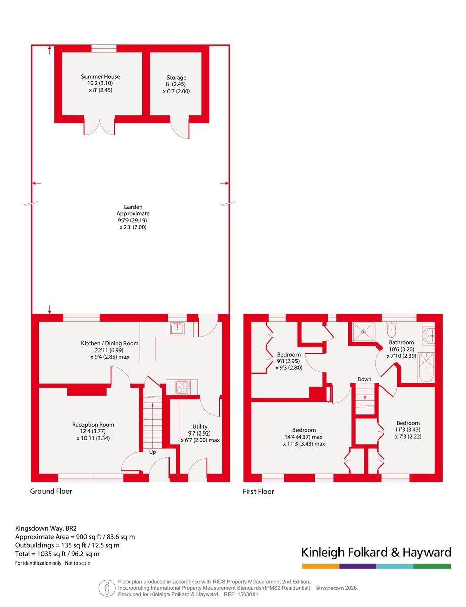 18, Kingsdown Way, Hayes floorplan