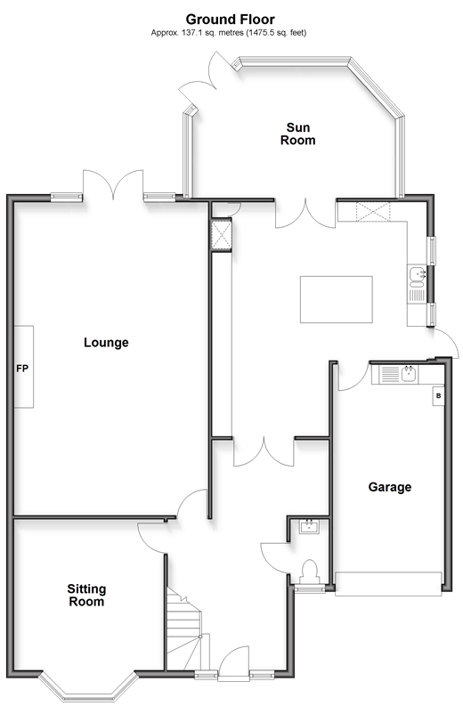 Wilbrough Road, Birchington floorplan