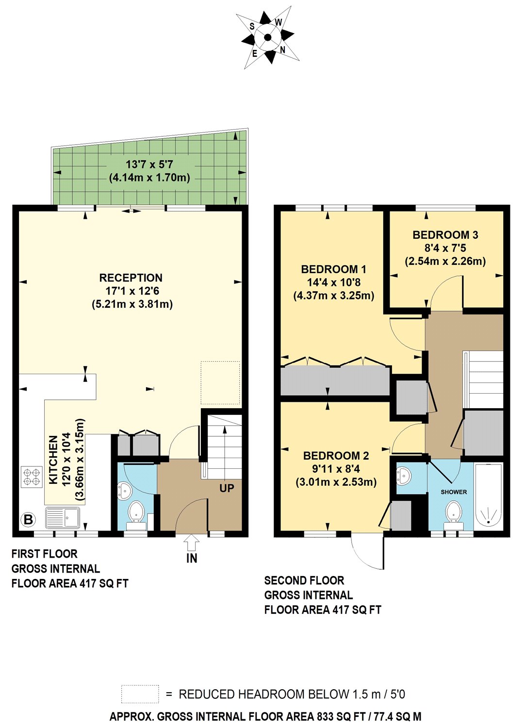 3 Bedrooms Flat to rent in Derby Court, 2 Overbury Street, London E5