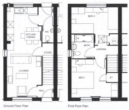 7, Great Crested Crescent - 40% Share, Hereford floorplan